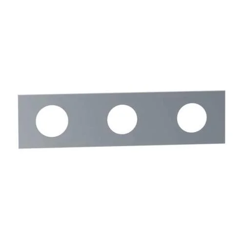 Vola afdekpl3-gats 230x60 mm 36/33/33 mm chr. 16 3003K-16