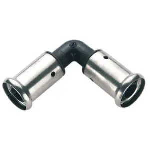 Henco persknie 90° 63 x 63 mm voor meerlagenbuis