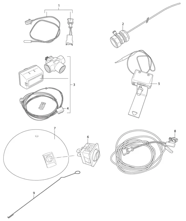 Exploded view Nefit (Bosch) CV boiler 120L 30kW exclusief 3-wegklep: Totaaloverzicht