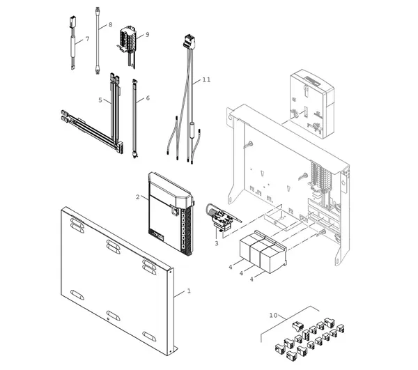 Exploded view Bosch Compress 3400i AWS (CS3400iAWS 10M): Thermoregulator