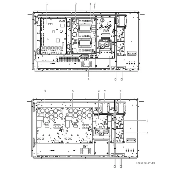 Exploded view Bosch Compress 3000 AWP (CS3000AWP 59 S): Regeling