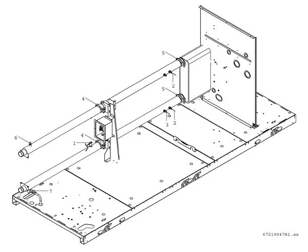 Exploded view Bosch Compress 3000 AWP (CS3000AWP 53 C): Standaard