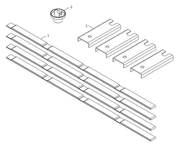 Exploded view Bosch Compress 5800i AW 4 OR-S: Accessoires