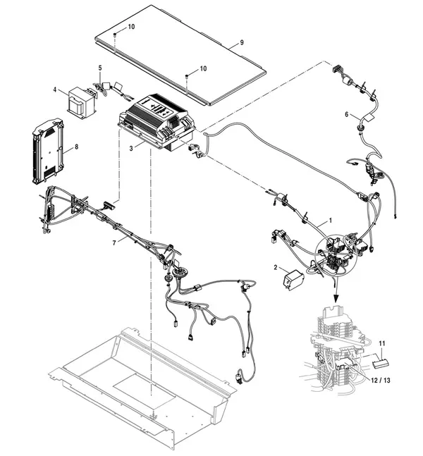 Exploded view Bosch Compress 5800i AW 4 OR-S: Regeling