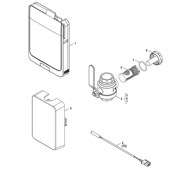 Exploded view Bosch Compress 5800i AW (CS5800iAW 12 E): Accessoire