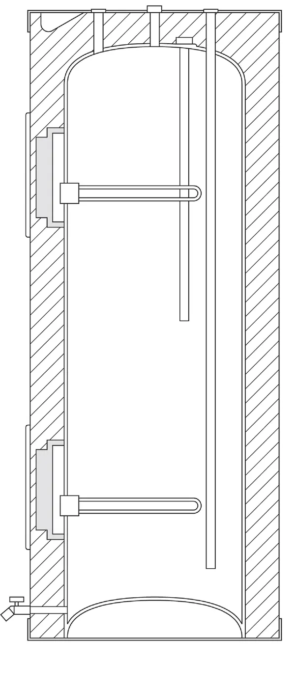 Vue éclatée A.O. Smith EES 6 : Vue d'ensemble