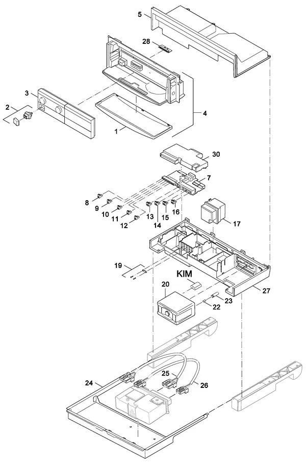 Exploded view Nefit (Bosch) TopLine HR 70: Uba