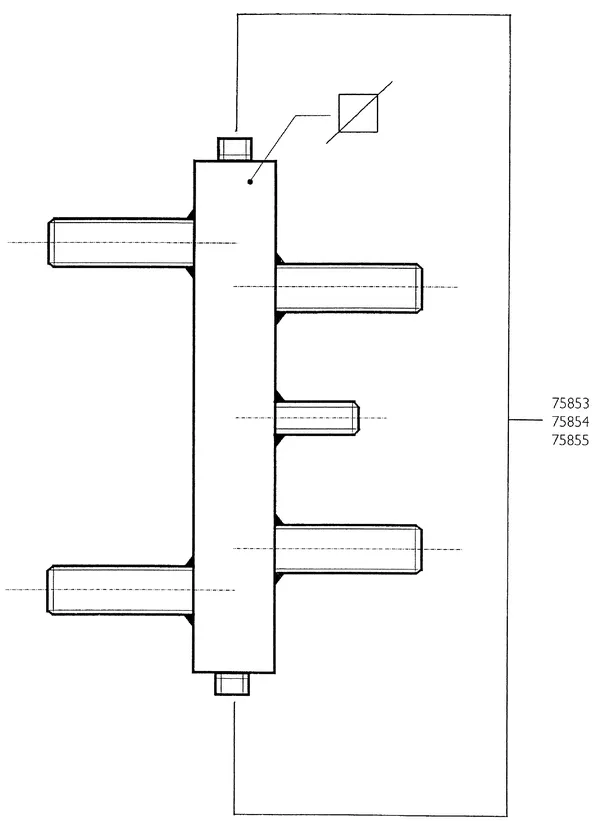 Exploded view Nefit (Bosch) Turbo 90 HRC21V80: Open verdeler