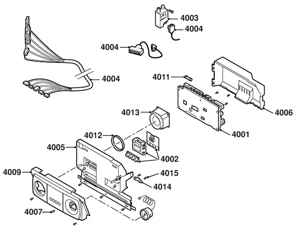Exploded view Remeha Avanta CW6: Elektra