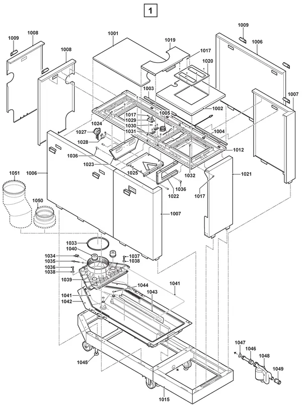Vue éclatée Remeha Gas 320/620 Ace : Groep