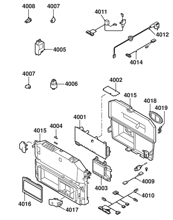 Exploded view Remeha Quinta Pro 65 Solo: Elektra