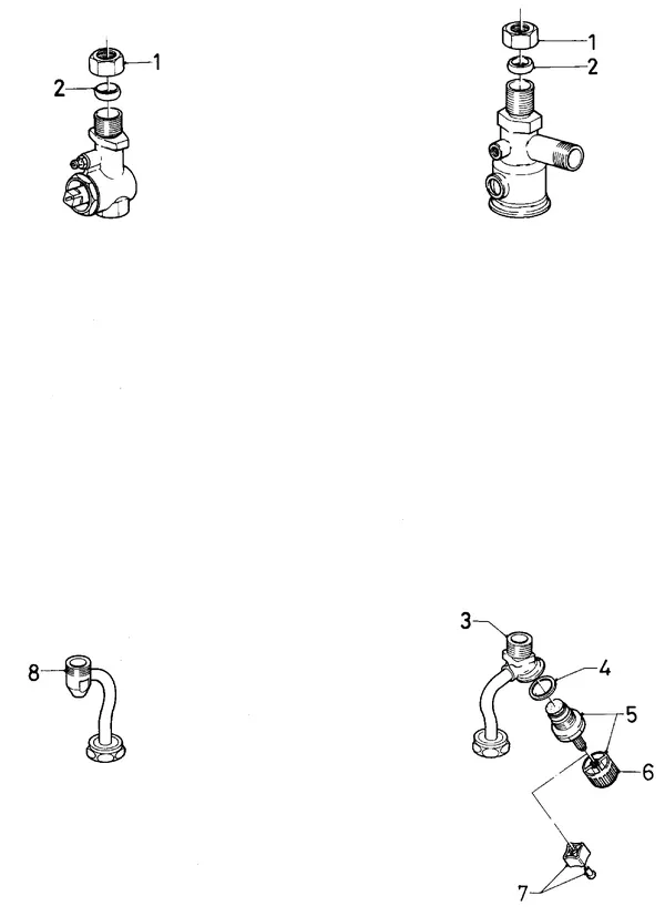 Exploded view Vaillant Cv-ketel VC 280 XE (TTB): Aansluitdelenc